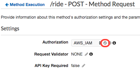 API Gateway Authorizer Confirmation